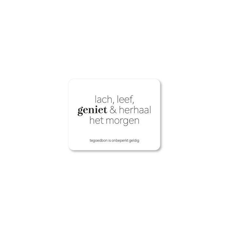 Afbeeldingen van Tegoedbon- Samen een Wijntje Gaan Drinken