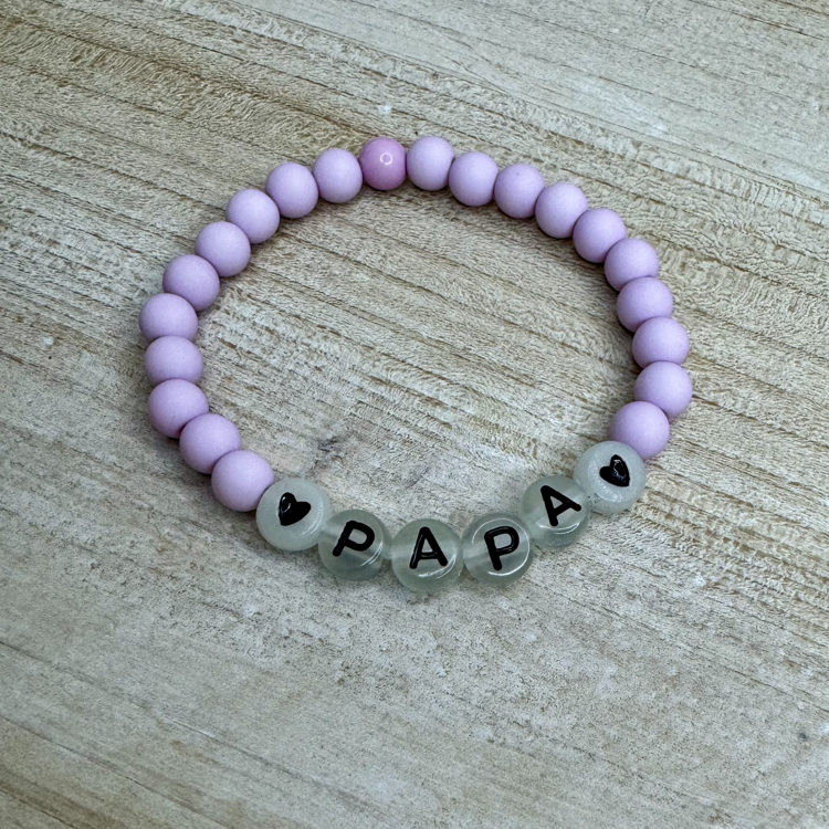 Afbeeldingen van Armband voor kinderen papa