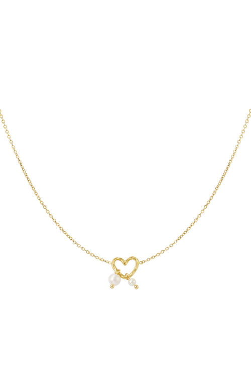 Afbeeldingen van Ketting Love RVS, stel jouw eigen ketting samen.