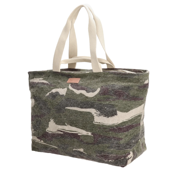 Afbeeldingen van Grote camouflage shopper