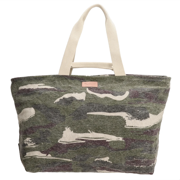 Afbeeldingen van Grote camouflage shopper