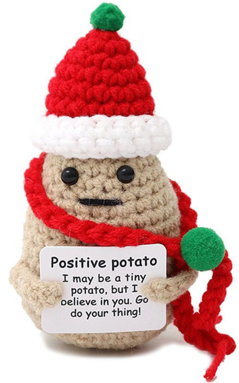 Afbeeldingen van Positive  Potato Kerstmis gehaakt