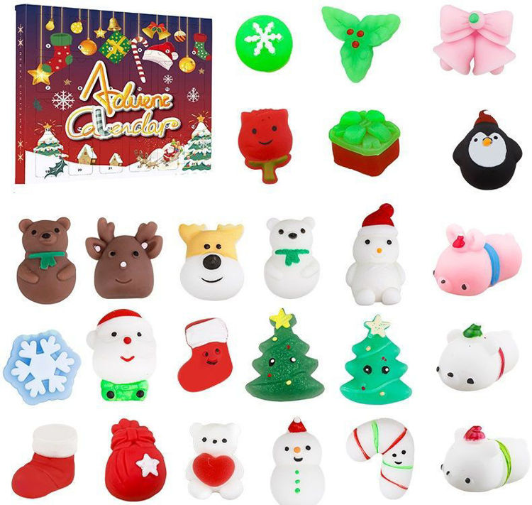 Afbeeldingen van Advent Calendar Suprise Mix Squishy