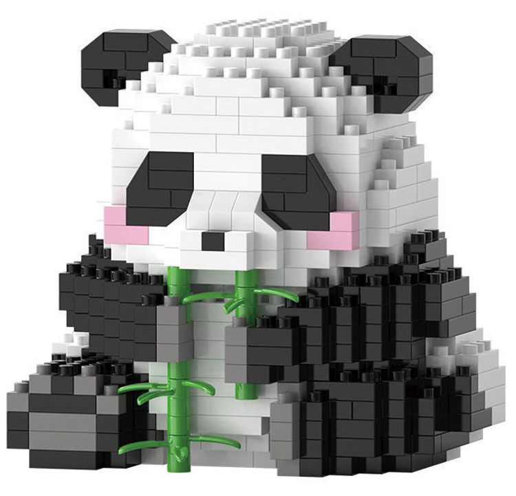 Afbeeldingen van Micro Puzzle Building Blocks Panda