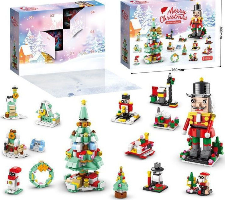 Afbeeldingen van Building Blocks Christmas Advent Calendar