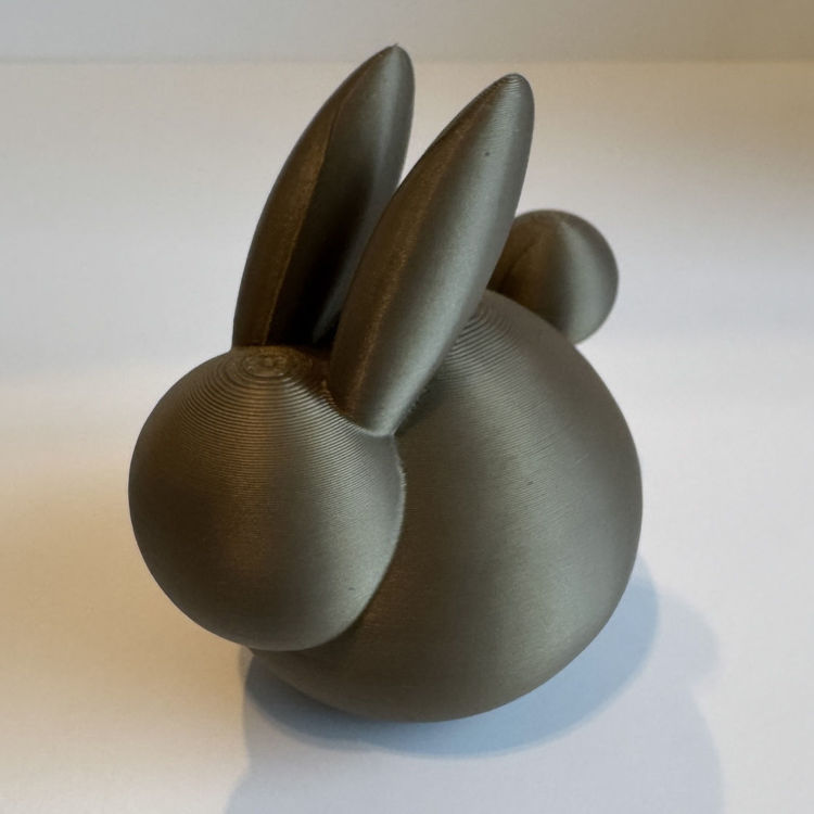 Afbeeldingen van paasdecoratie - 3D-geprinte decoratie – bunny modern - paashaas - konijn