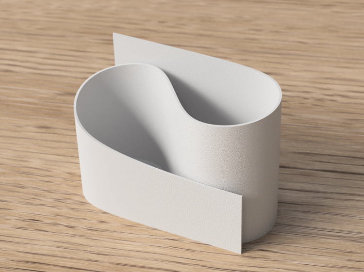 Afbeeldingen van Modern Organizer – Minimalistische Opberger voor Badkamer of Bureau | 3D-geprint