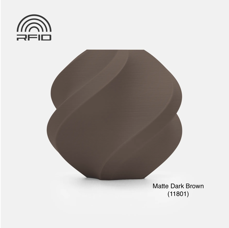 Afbeeldingen van 3D-geprint Eikelpotje – Decoratief & Functioneel- KLEIN-Latte Brown en Dark Brown