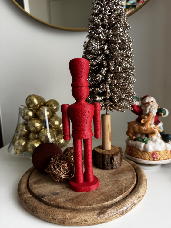 Afbeeldingen van 3D-geprinte Nutcracker – moderne kerstklassieker - 44cm