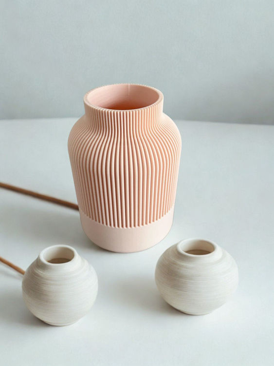 Afbeeldingen van Japandi Vaas – Waar Japans & Scandinavisch Design Samenkomen- 20cm