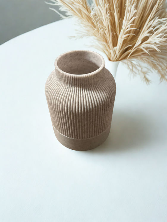 Afbeeldingen van Japandi Vaas – Waar Japans & Scandinavisch Design Samenkomen- 20cm