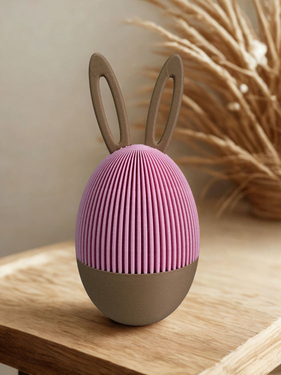 Afbeeldingen van Paasei vulbaar met schroefsluiting – duurzaam 3D-geprint - 15cm